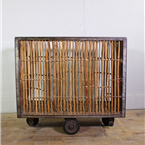 Cane Wicker Trolley