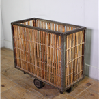 Cane Wicker Trolley