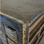 Wooden Nine Drawer Storage Unit