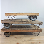 Wooden Trolley Table