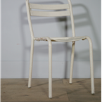 white bistro chairs